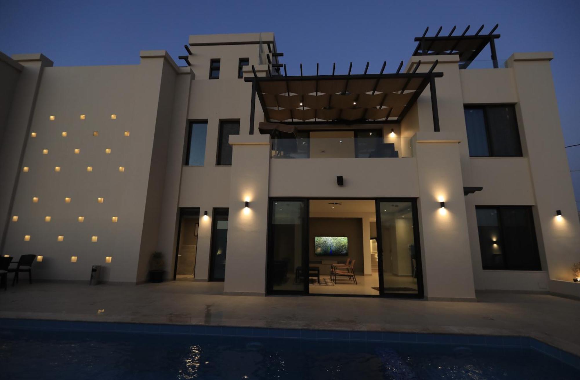 Zero Four Deadsea Villa Sweimeh Szoba fotó